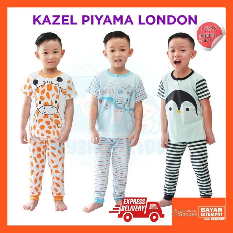BAJU SETELAN ANAK PENDEK PANJANG (KAZEL)
