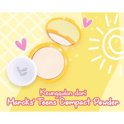 Bedak Marcks' Teens Compact Powder