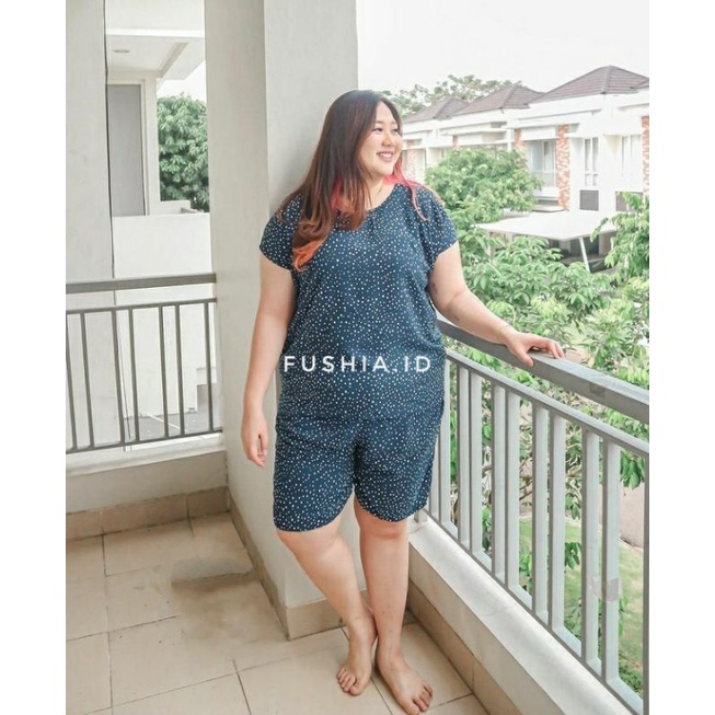 Setelan Wanita Jumbo / Babydoll Pendek Jumbo Wanita