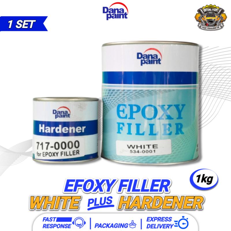 EPOXY FILLER dana paint White