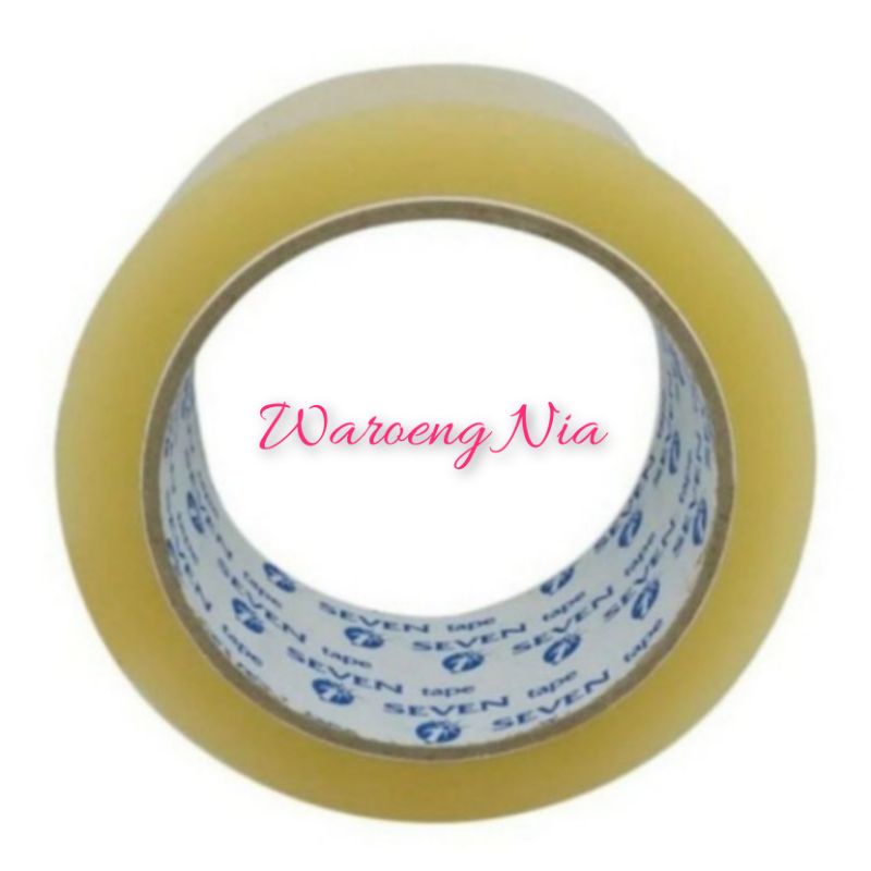 

Lakban Bening 45 mm 100 yard Seven Tape Lakban Coklat 2 inch 2