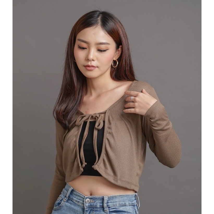 MODAVIE - CAROLINE Outer Cardigan Rajut Korean Style Kardigan Korea