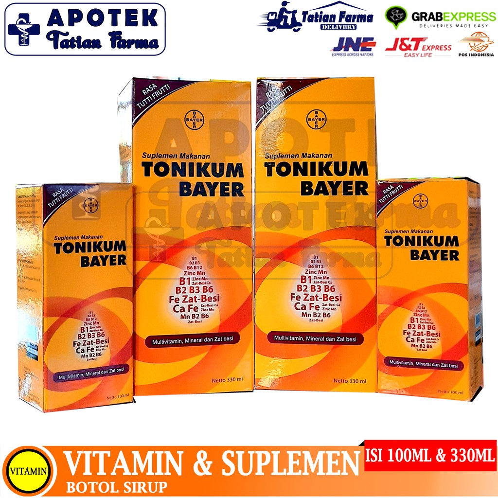 

TONIKUM BAYER SYRUP 330ML