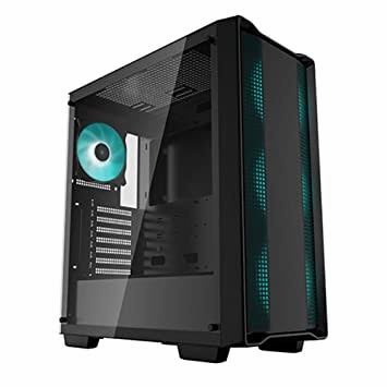 DEEPCOOL Casing CC560 Tempered Glass Mid Tower Hitam