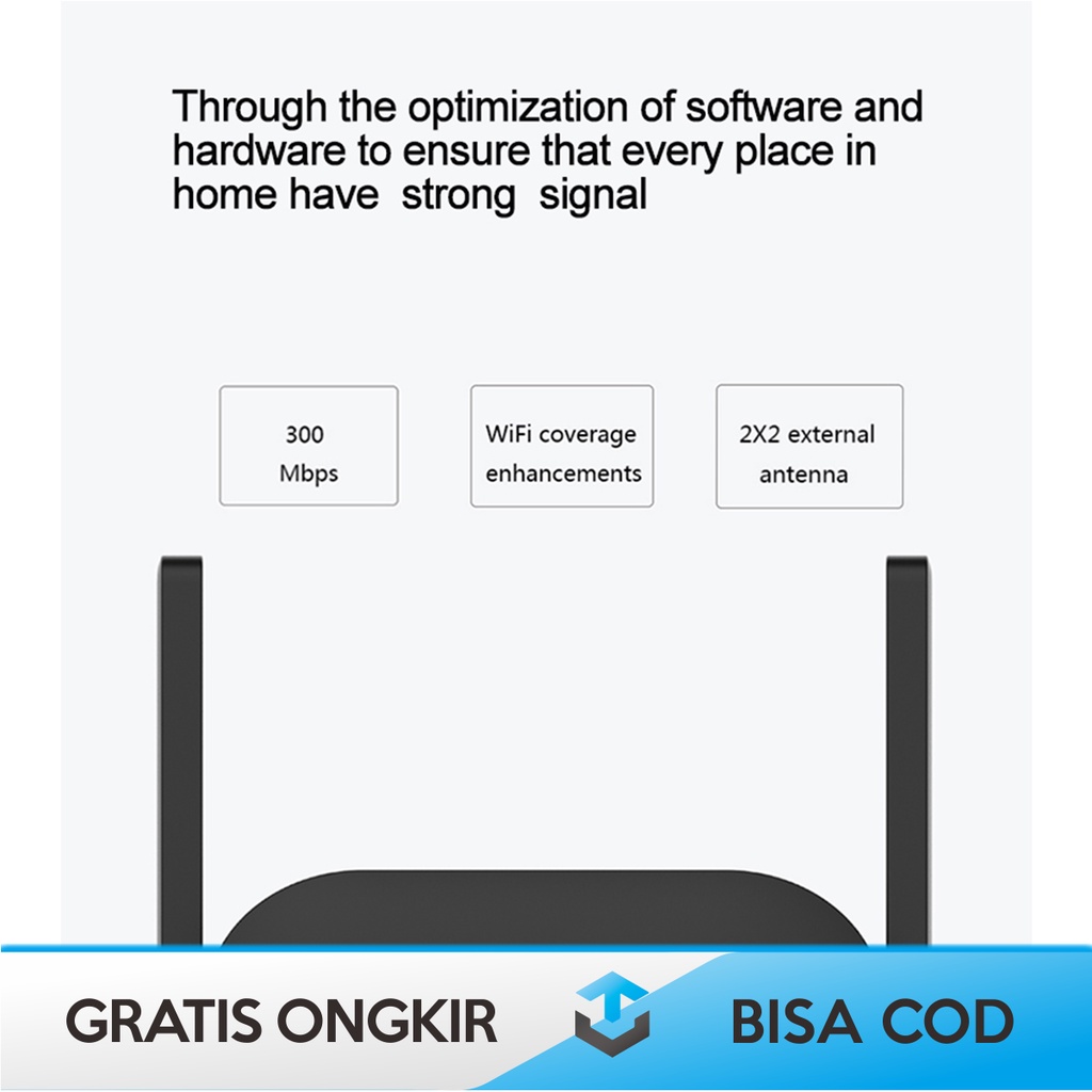 WIFI REPEATER EXTENDER XIAOMI PRO 4G PENGUAT SINYAL JARAK JAUH MURAH