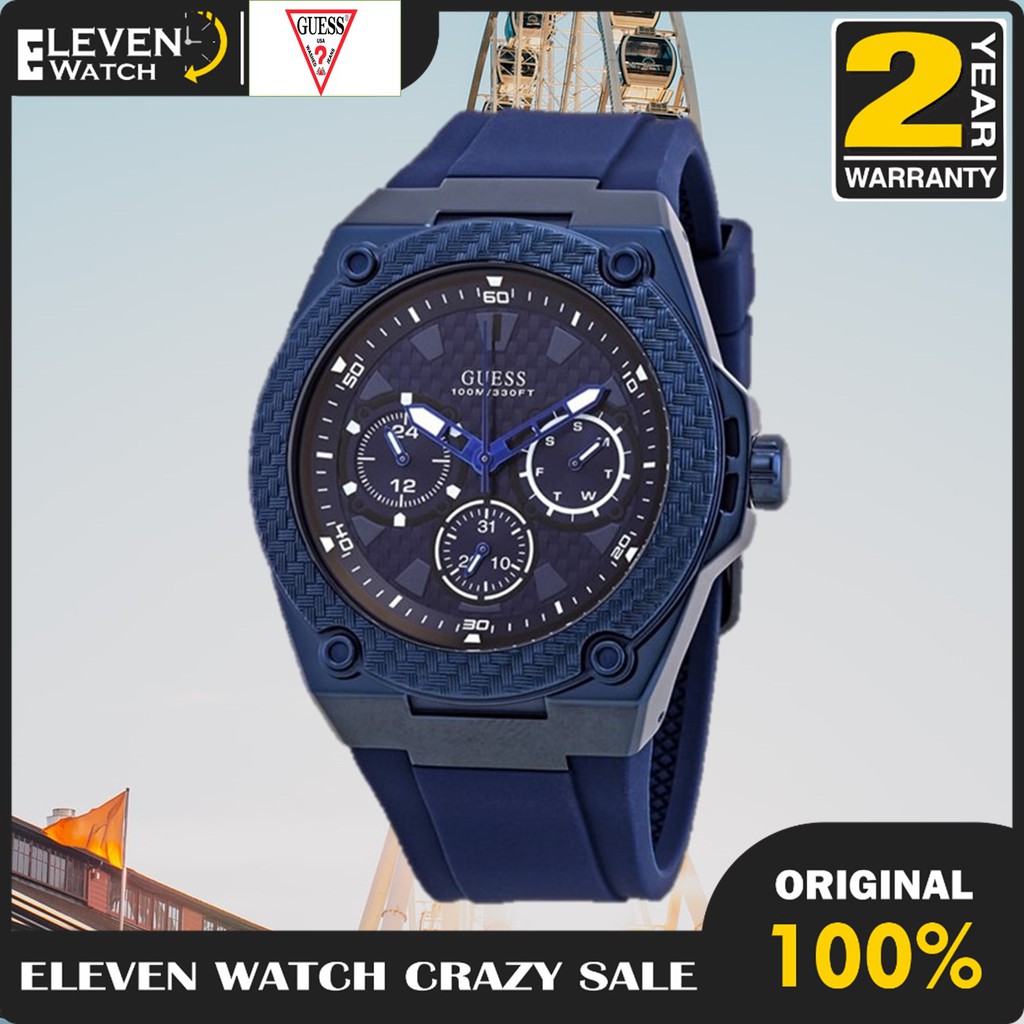 JAM TANGAN GUESS PRIA W1049G7  GARANSI 2 TH