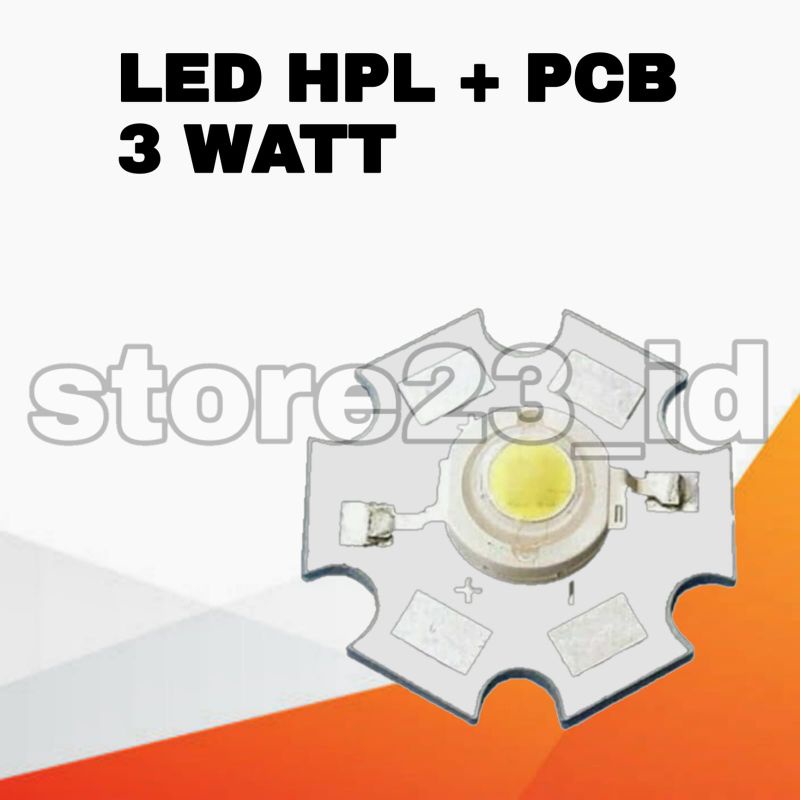 LED HPL 3W / LED HPL UV / LED HPL / LED HPL + PCB / LED HPL 3 W / PCB + HPL / LAMPU LED HPL 1 WATT