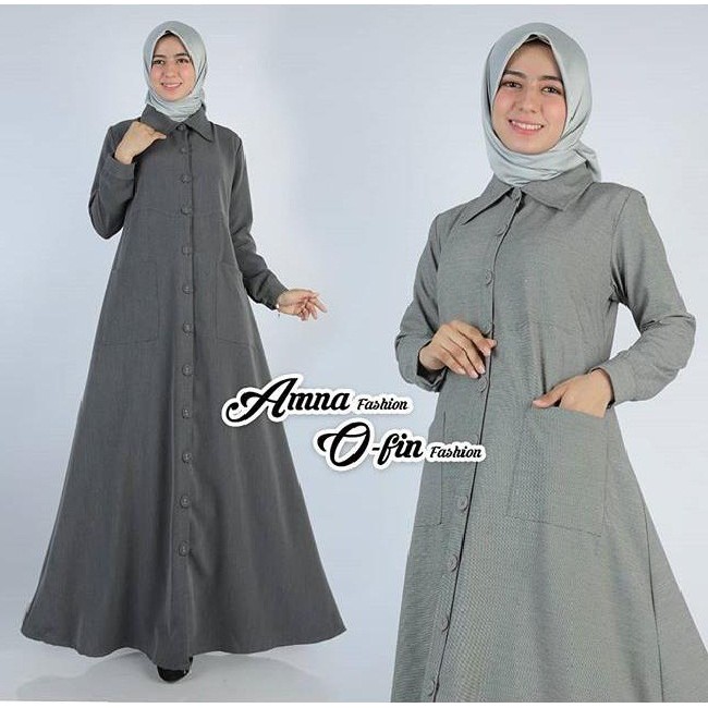 Gamis Kancing Full