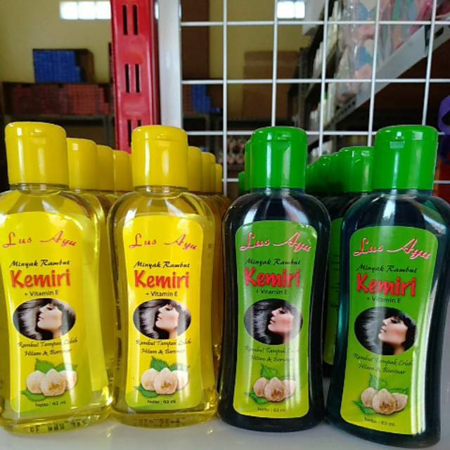 Bpom Lus Ayu Minyak Kemiri Rambut 63ml Minyak Kemiri Aman Untuk Bayi Dan Dewasa Bpom Shopee Indonesia