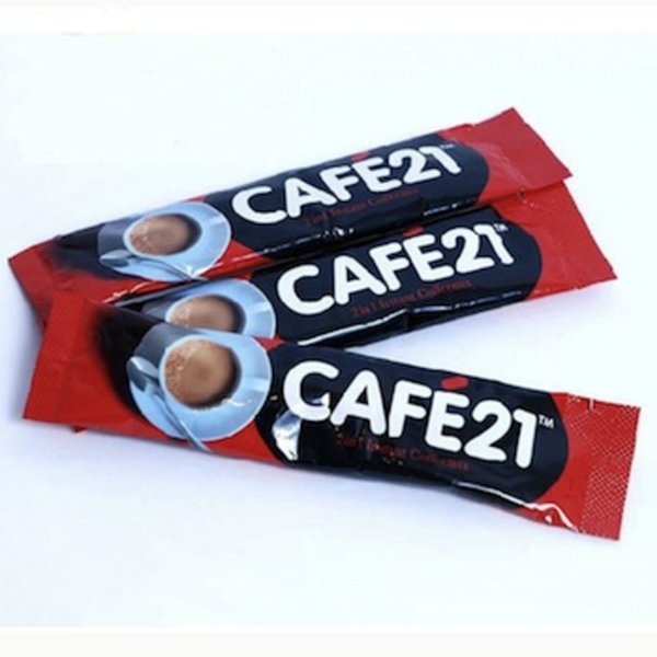 CAFE 21 Coffee Mix 2 in 1 isi 25's / Kopi Hitam Instant Tanpa Gula