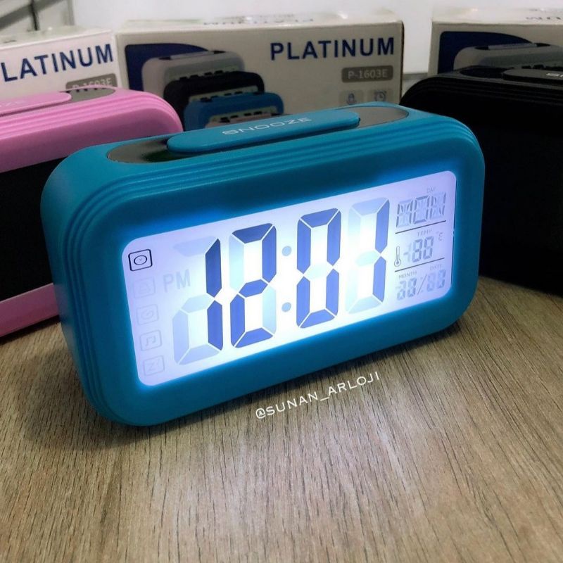 Jam Weker Digital LED Modern