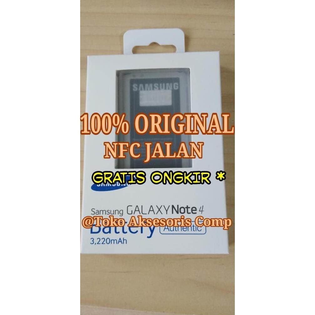 IREADYl ORIGINAL 100% Baterai Batre Batere Battery Samsung Galaxy Note4 Note 4