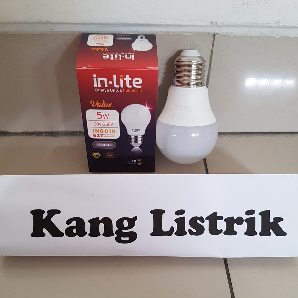 InLite Value Bulb Lampu LED 5 Watt INB010