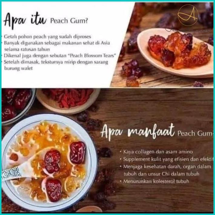 

Ac - Peach Gum Kemasan 500 Gr Kandungan Kolagen Makanan Kesehatan Berat 500