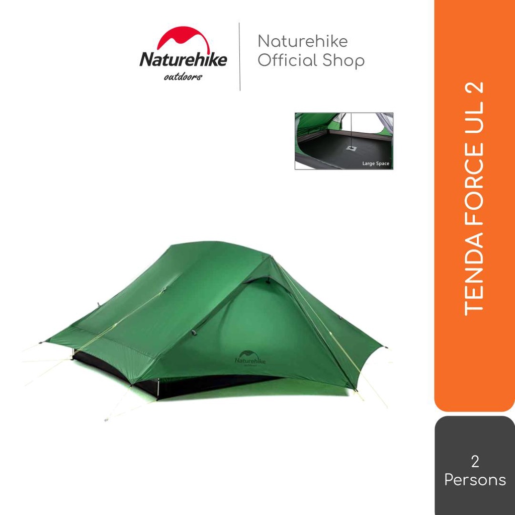 TENDA FORCE UL 2 NATUREHIKE NH20ZP080