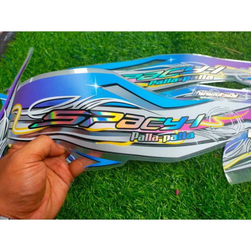 STRIPING SPACY FI TRANSFARAN HOLOGRAM