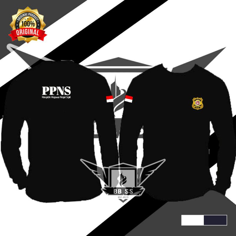 T-hsrit Baju Kaos Ppns Kaos Penyidik Pegawai Negri Sipil Cotton Combed