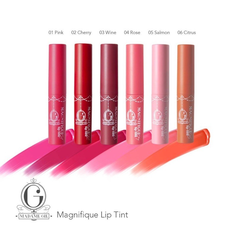 MAGNIFIQUE LIP TINT MADAME GIE | LIPTINT