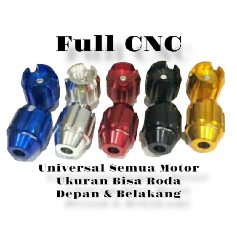 Jalu As Roda Depan Jalu As Roda Belakang Full CNC Universal