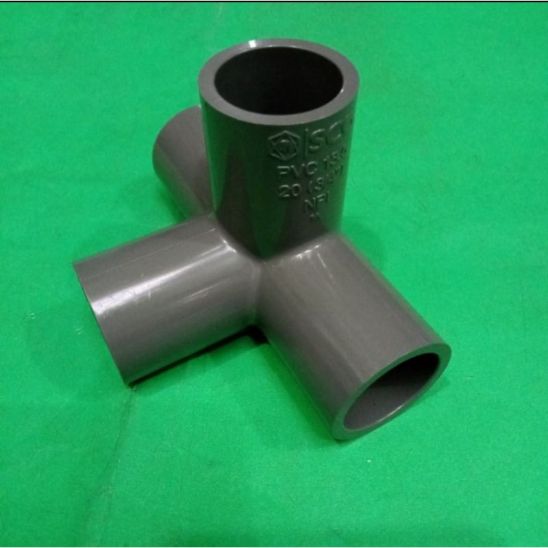 sambungan pipa cabang 4 pipa 1 inch SCG