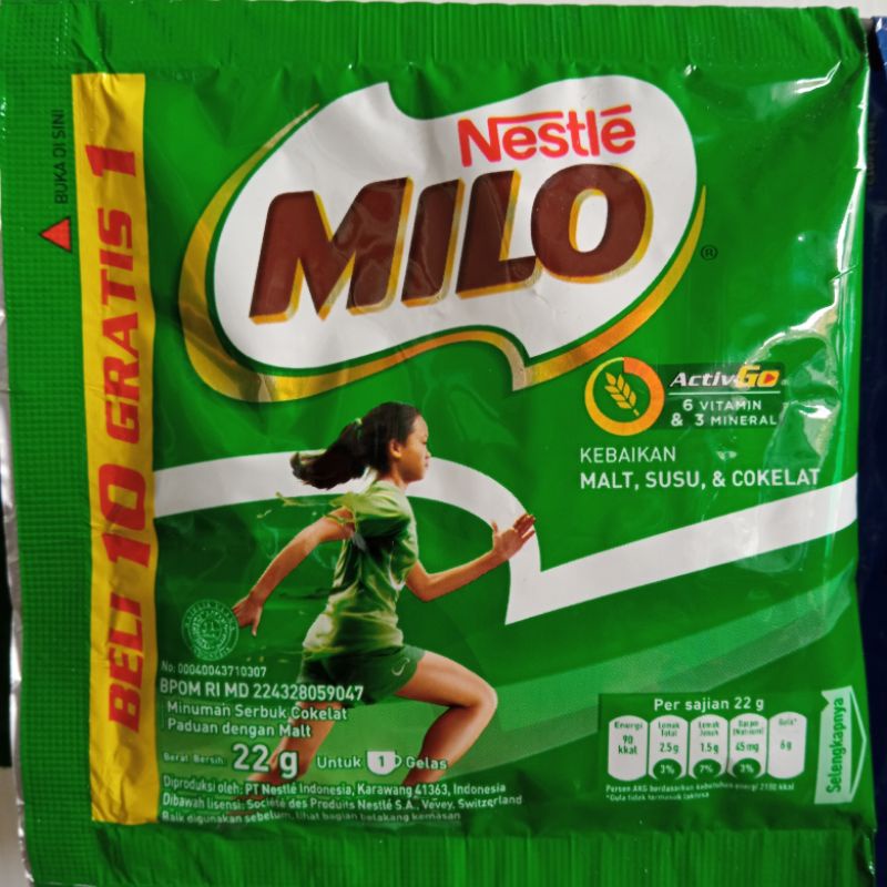 

Susu Milo sachet 22gr