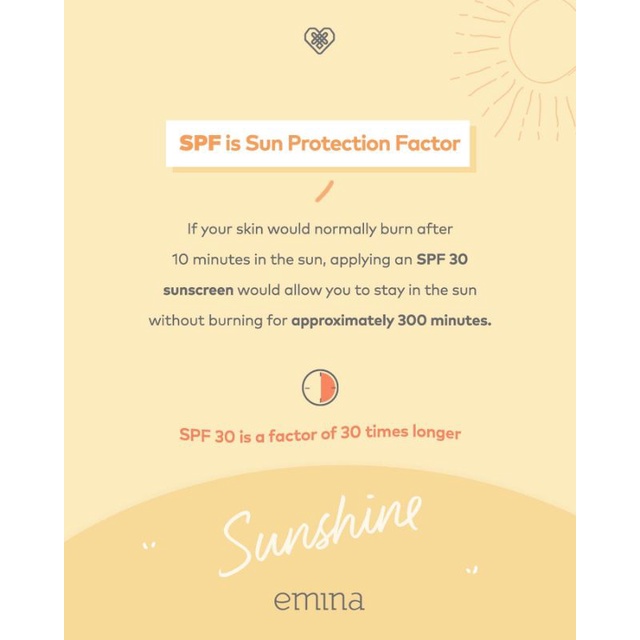 EMINA SUN PROTECTION SPF 30 PA+++ 60ml/Sun Battle