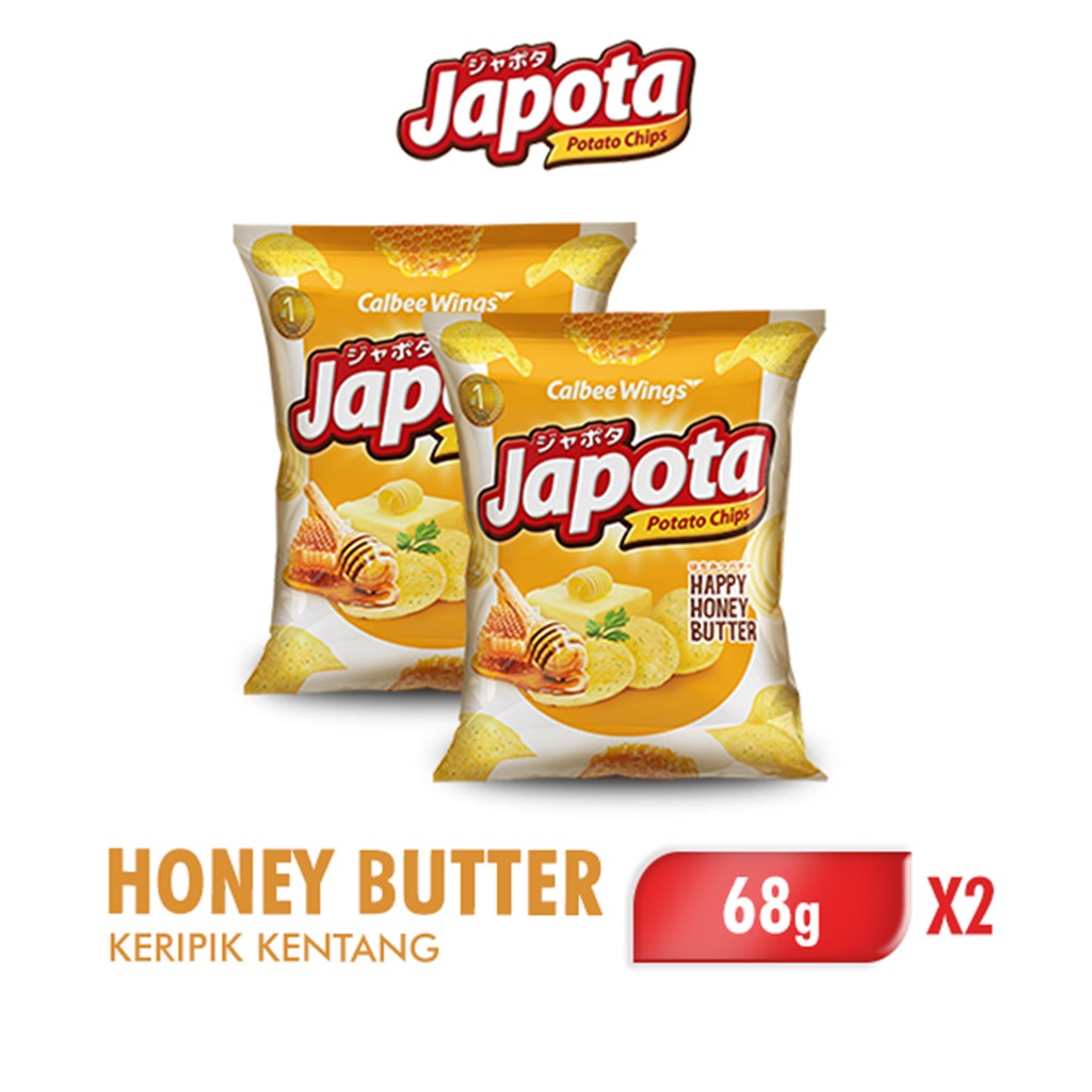 

Japota Keripik Kentang Happy Honey Butter 68 gr x2