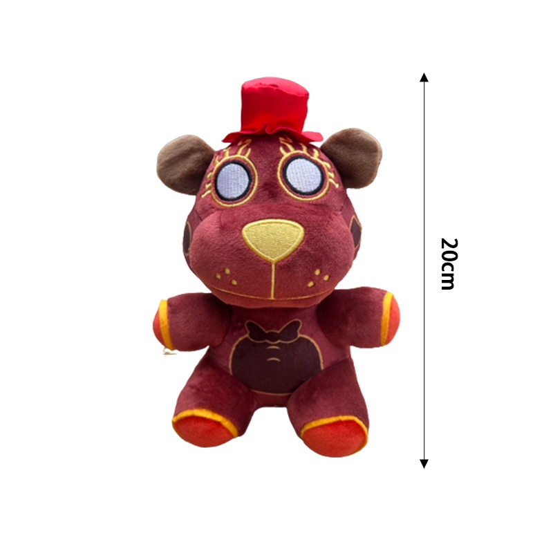 2022 Mainan Boneka Stuffed Plush FNAF Freddy Bear Foxy Chica Badut Bonnie Kawaii Untuk Hadiah Ulang Tahun Anak