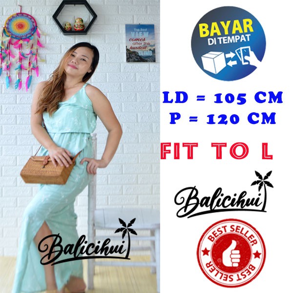 Balicihui Dress Kipir Panjang Etnik Bali Daster Kipir Bali Adem