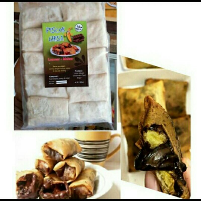 

Pisang lumer coklat Ghisa