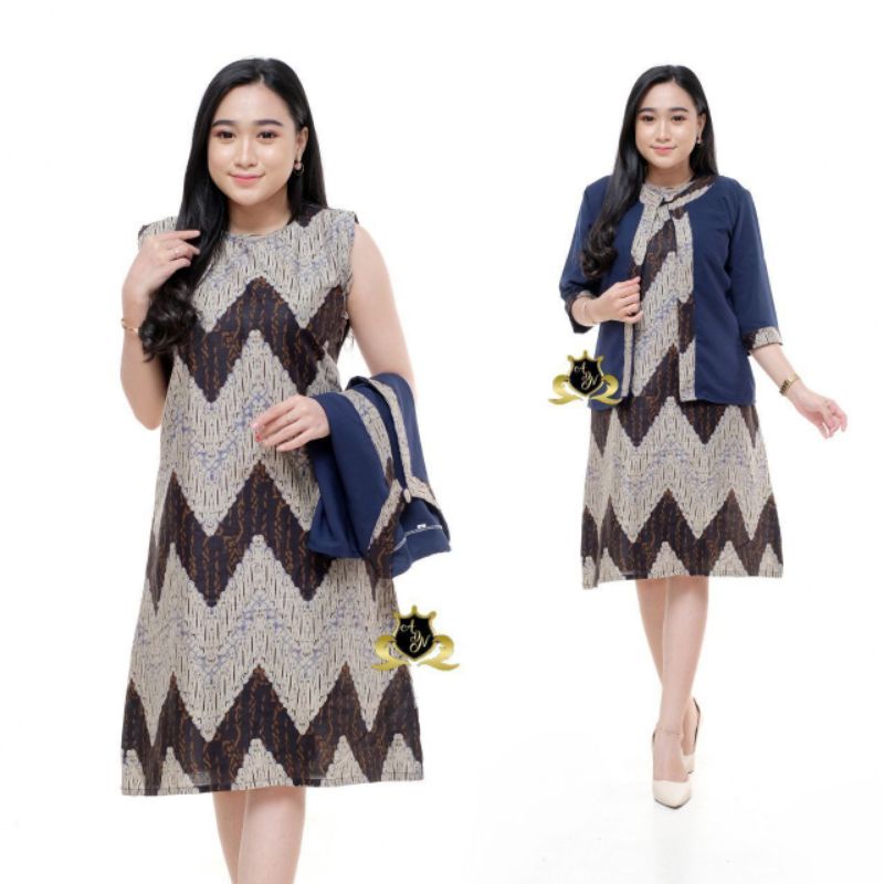 Cp dress bolero zigzag