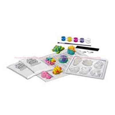 4M Mould &amp; Paint Sealife Paket Mainan Berisi 6 Cetakan Ikan Kura-kura