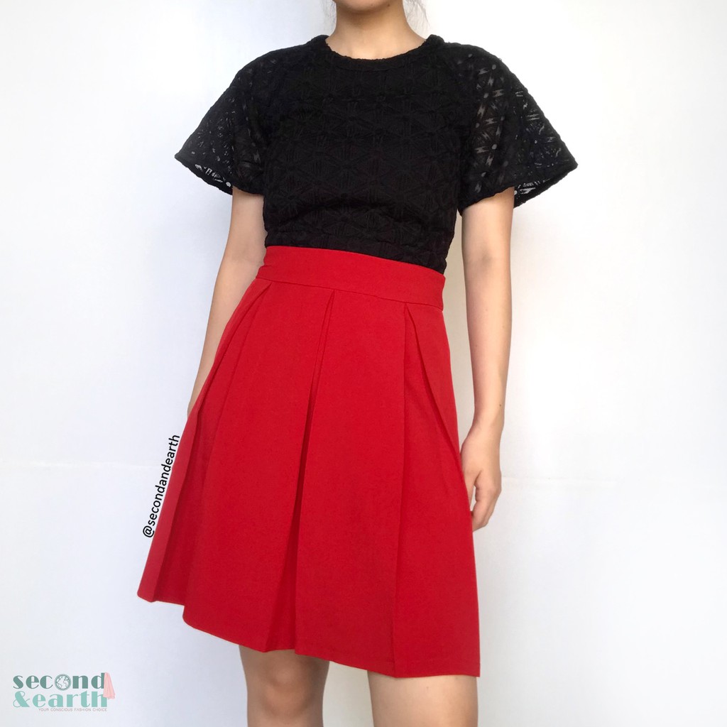 skirt red