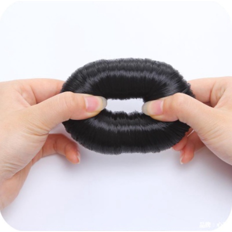 Hair Ring Good Elastic Hairstyle Fixing Resin Wigs Hair Donuts