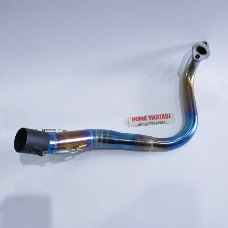 LEHER KNALPOT TSUKIGI VARIO 150 PELANGI