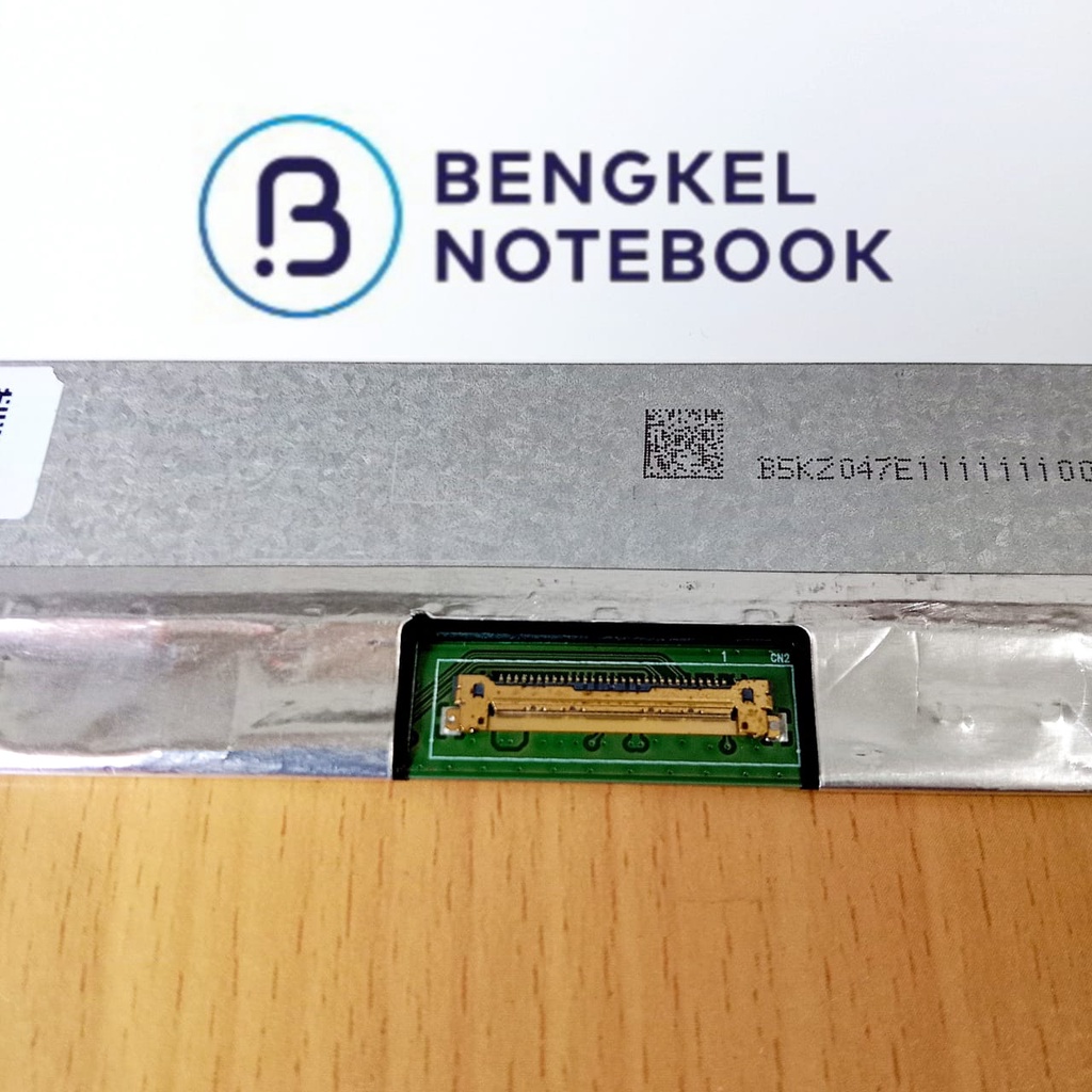 LCD 13.3 LED 30pin 1366x768 No Kuping Frame kecil Socket Kanan Inverter Kecil B133XTN03.2 N133BGA-EB2