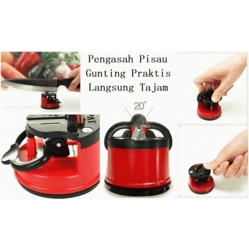 asahan pisau kleva sharp alat asah pisau knive sharpener