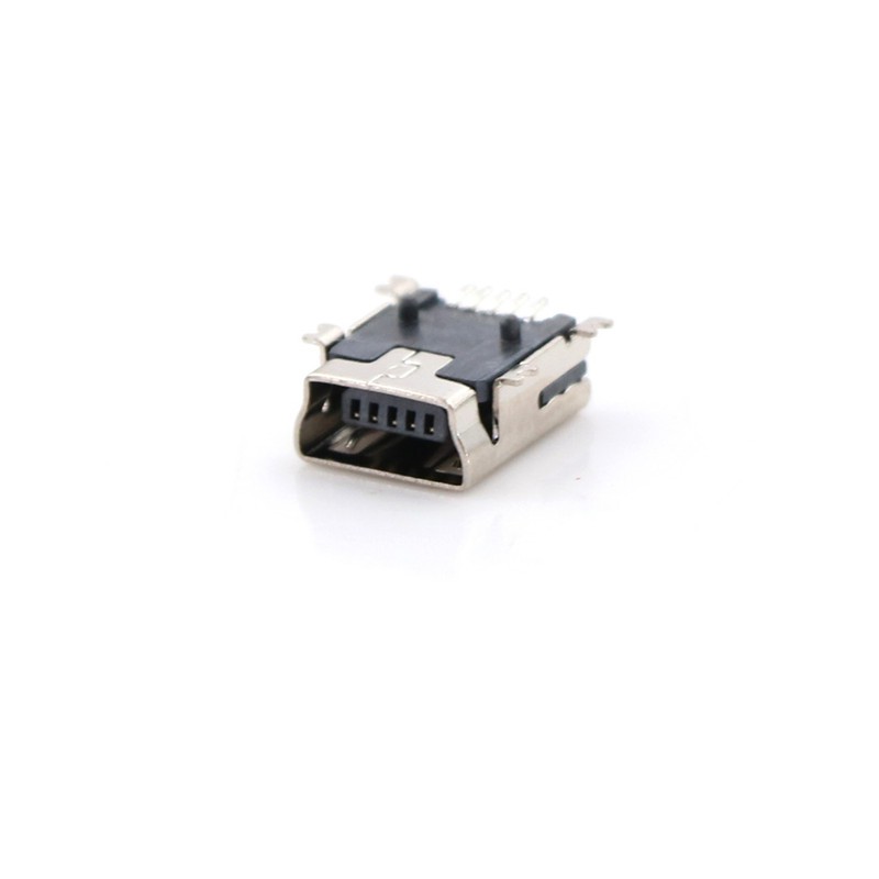 20Pcs Konverter Mini USB Type B Female Port 5-Pin 180 Derajat SMD SMT PCB Jack