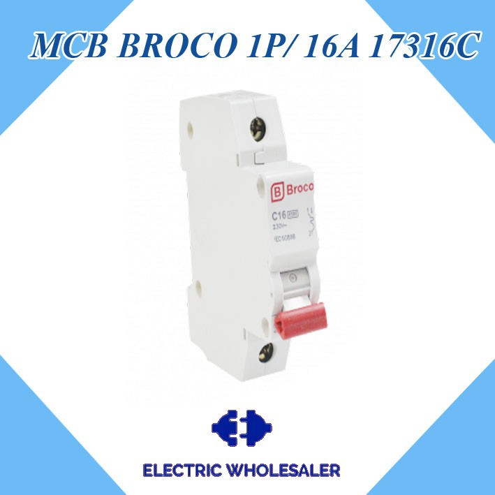 MCB BROCO 1P / 16A 17316C