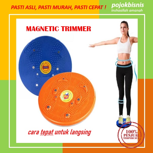 MAGNETIC TRIMMER / JOGING KECIL / BODY PLATE / ALAT TRIMMER / OLAH RAGA RUMAHAN