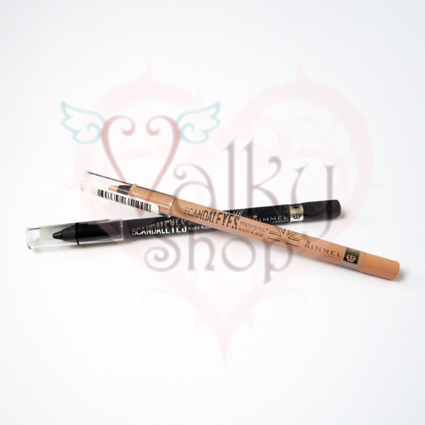 [ NUDE / BROWN / BLACK ] RIMMEL Scandaleyes / Scandal Eyes Waterproof Kohl Kajal Liner