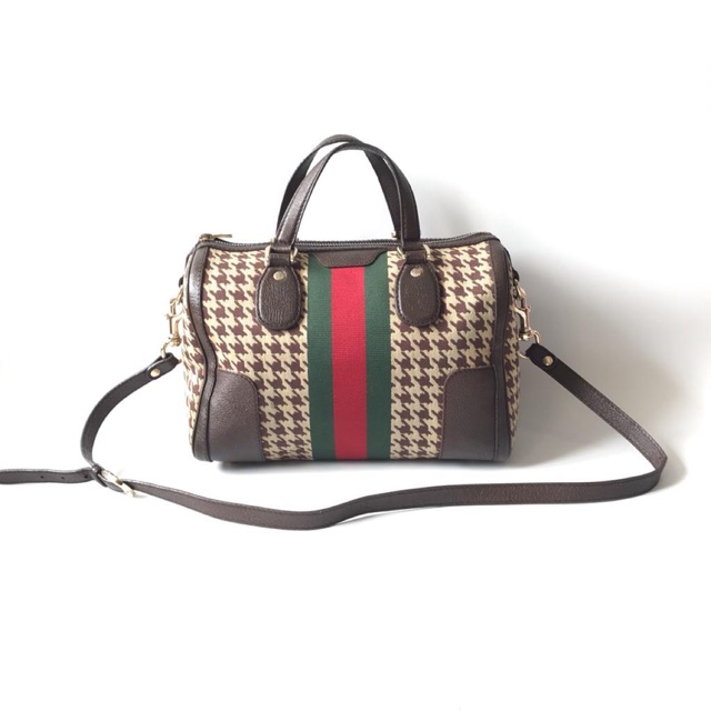 Gucci boston 70s authentic preloved second asli original ori full genuine leather