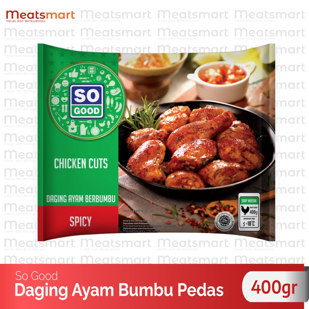 

SO GOOD CHICKEN CUTS SPICY 400gr