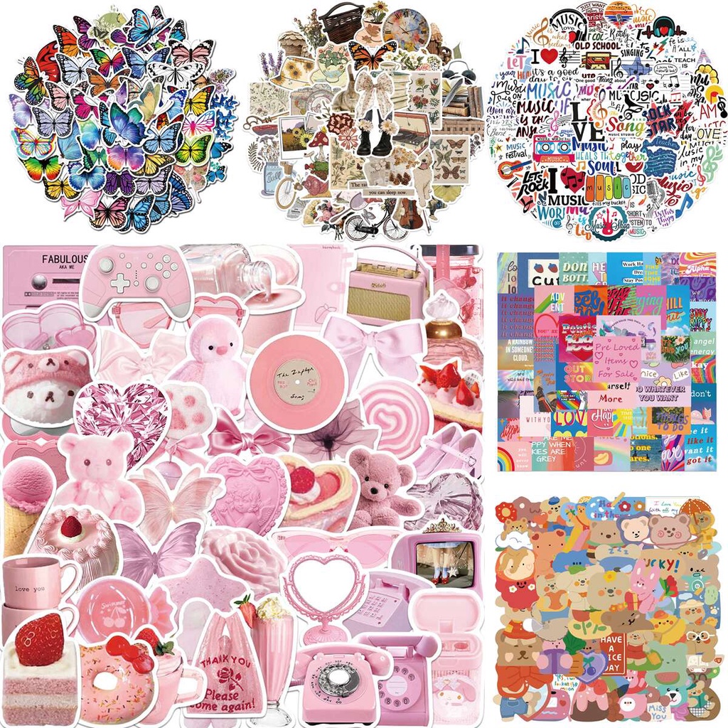 50Pcs/set Outdoor Adventure Waterproof DIY Stickers For Laptop Moto Skateboard Luggage Notebook Decor