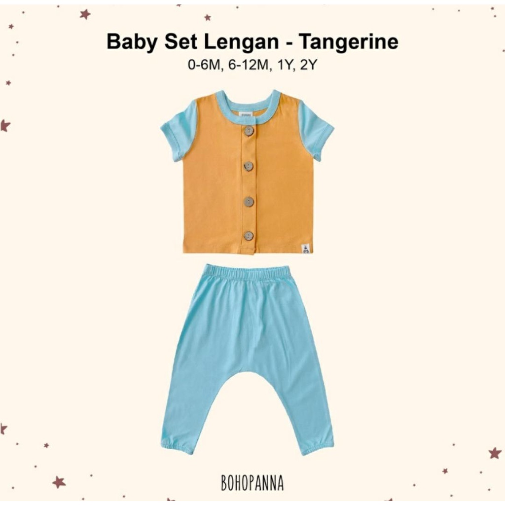 BOHOPANNA BABY SET LENGAN - SETELAN ANAK