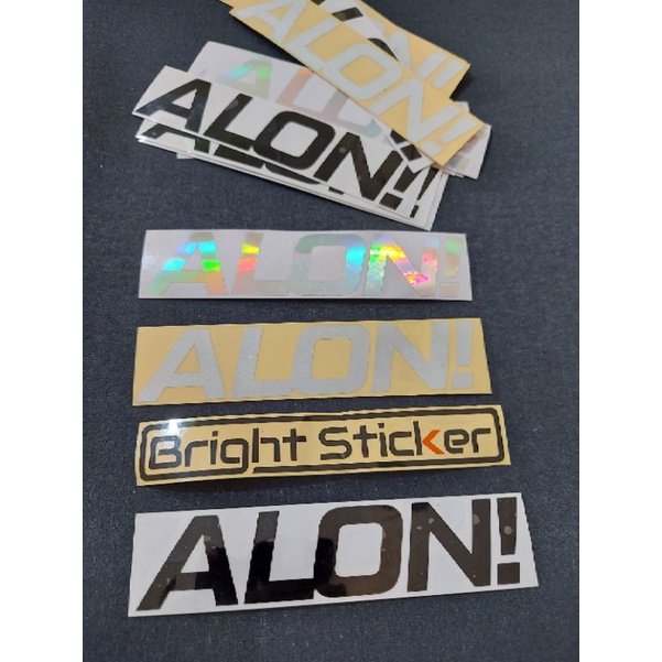 STICKER ALON STICKER MOTOR STICKER MOBIL CUTTING