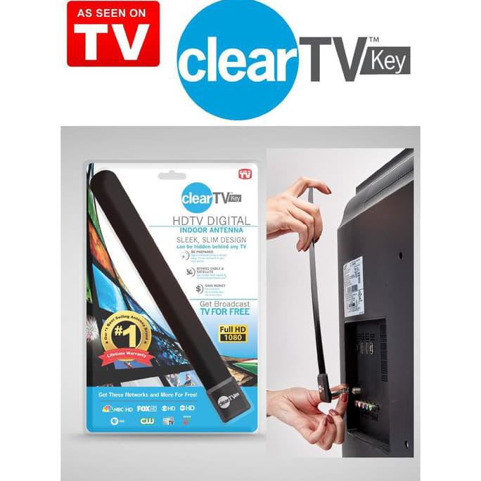 CLEAR TV HDTV FREE TV DIGITAL INDOOR ANTENNA/ANTENA INDOOR AJAIB Bagus|Premium