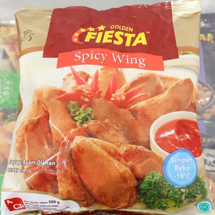 

GOLDEN FIESTA SPICY WING 500gr