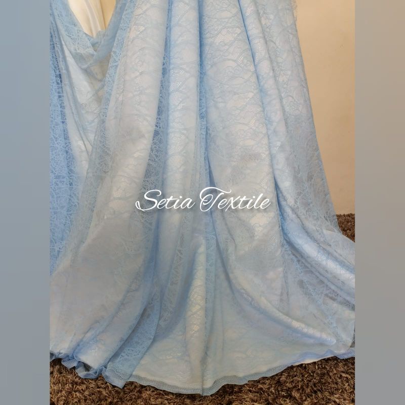 (SetiaTextile) Brokad Brukat Chantily Santily Untuk kebaya akad wisuda