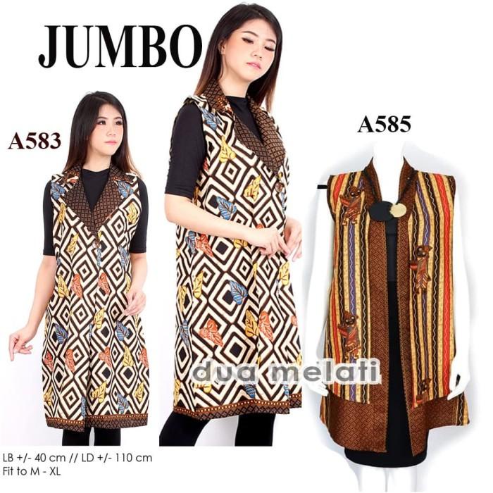 Outerwear | Baju Gamis Batik Outerwear Wanita Outer Tunik Batik Luaran Muslim Kualitas Terbaik